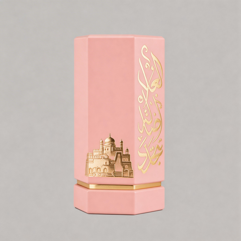 foil stamped perfume box