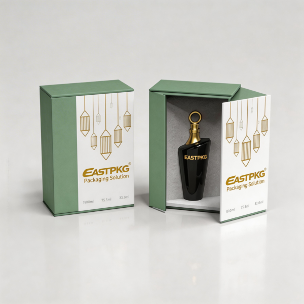 Fragrance Box packaging illustration