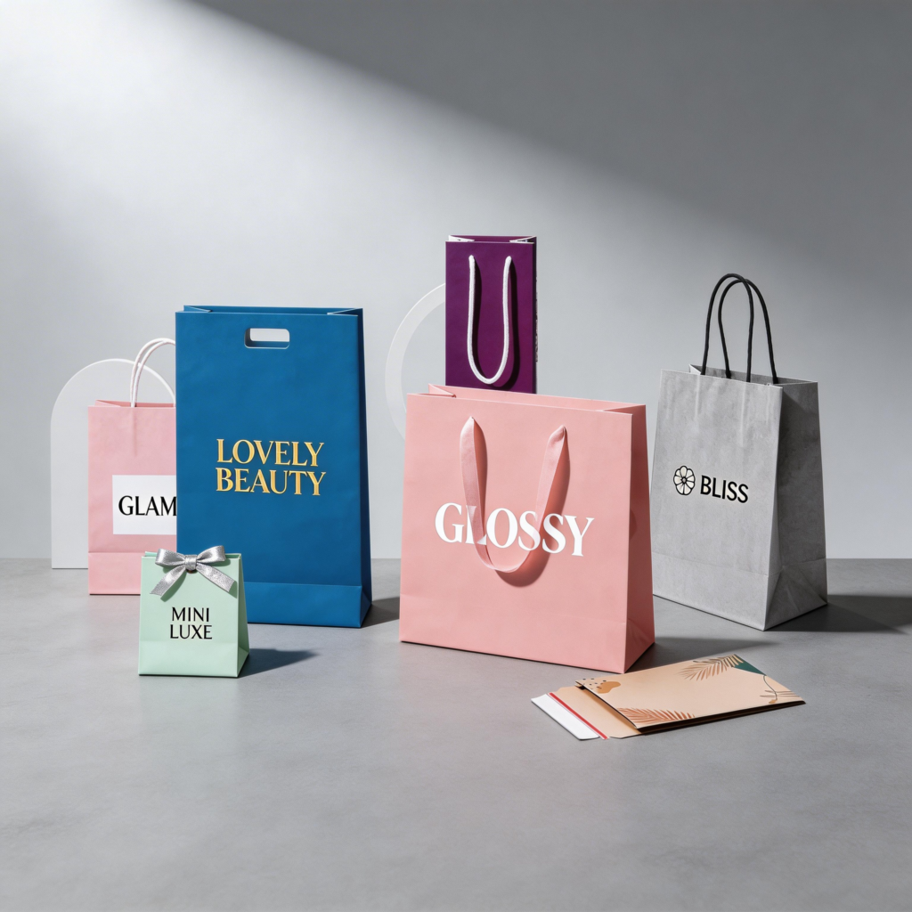 custom Shopping Paper Bags with Logo