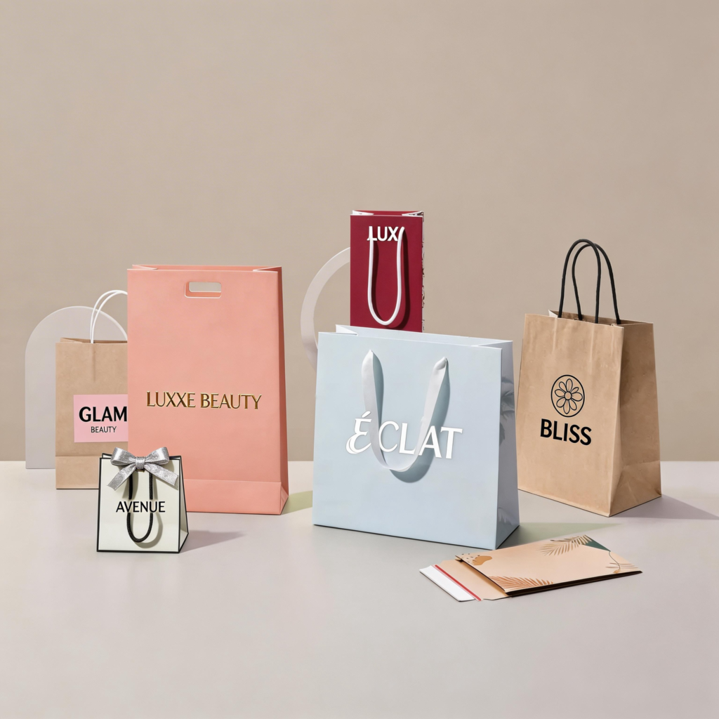 Custom Shopping Paper Bags Manufacture