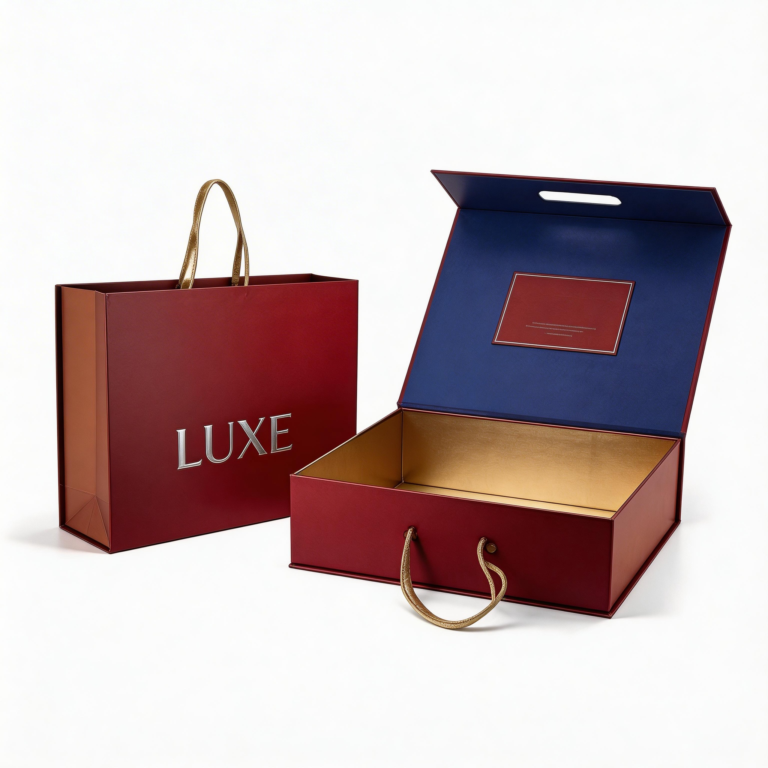 Custom Gift Box with Handle