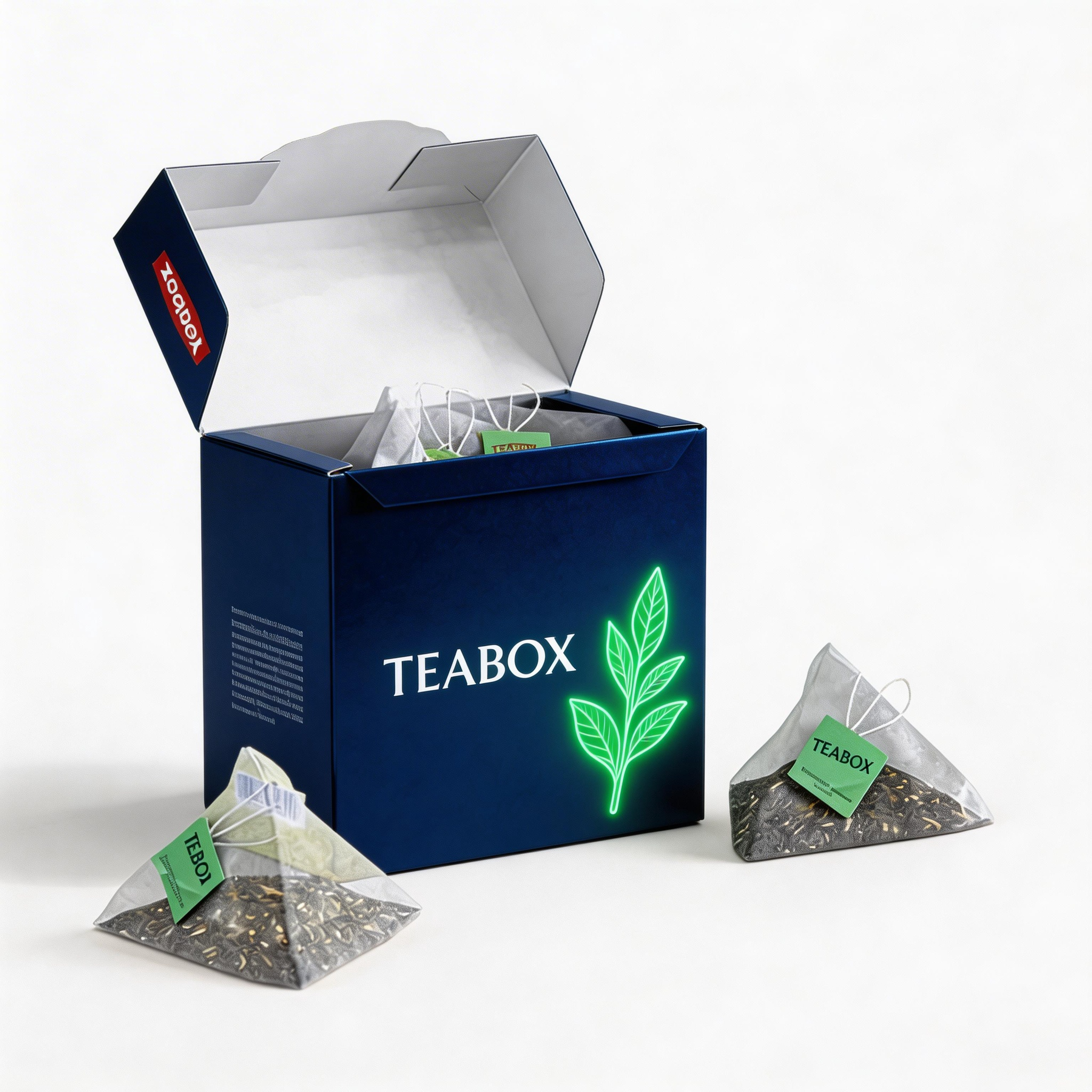 Custom Folding Box for Tea Bags Company