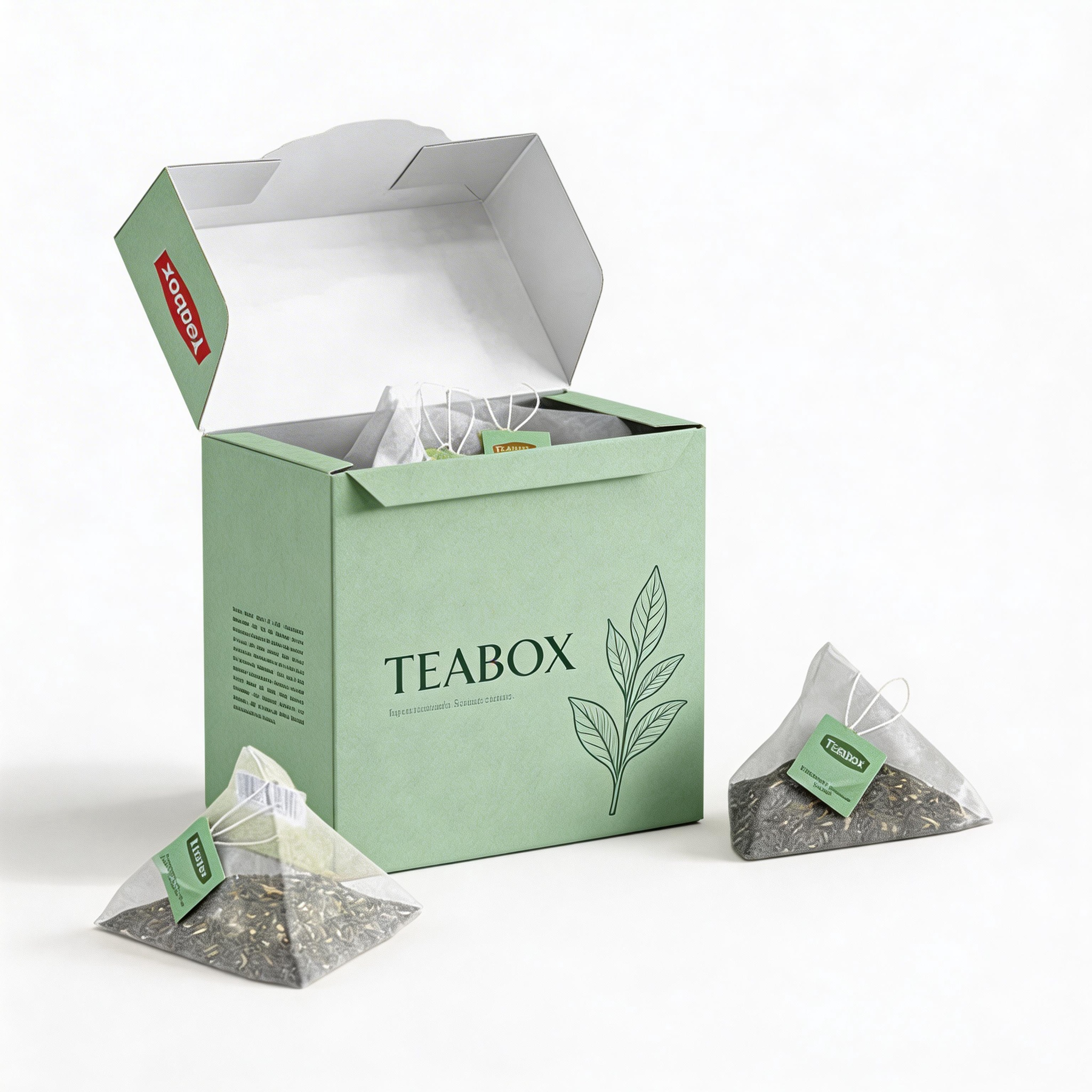 Custom Folding Box for Tea Bags Factory