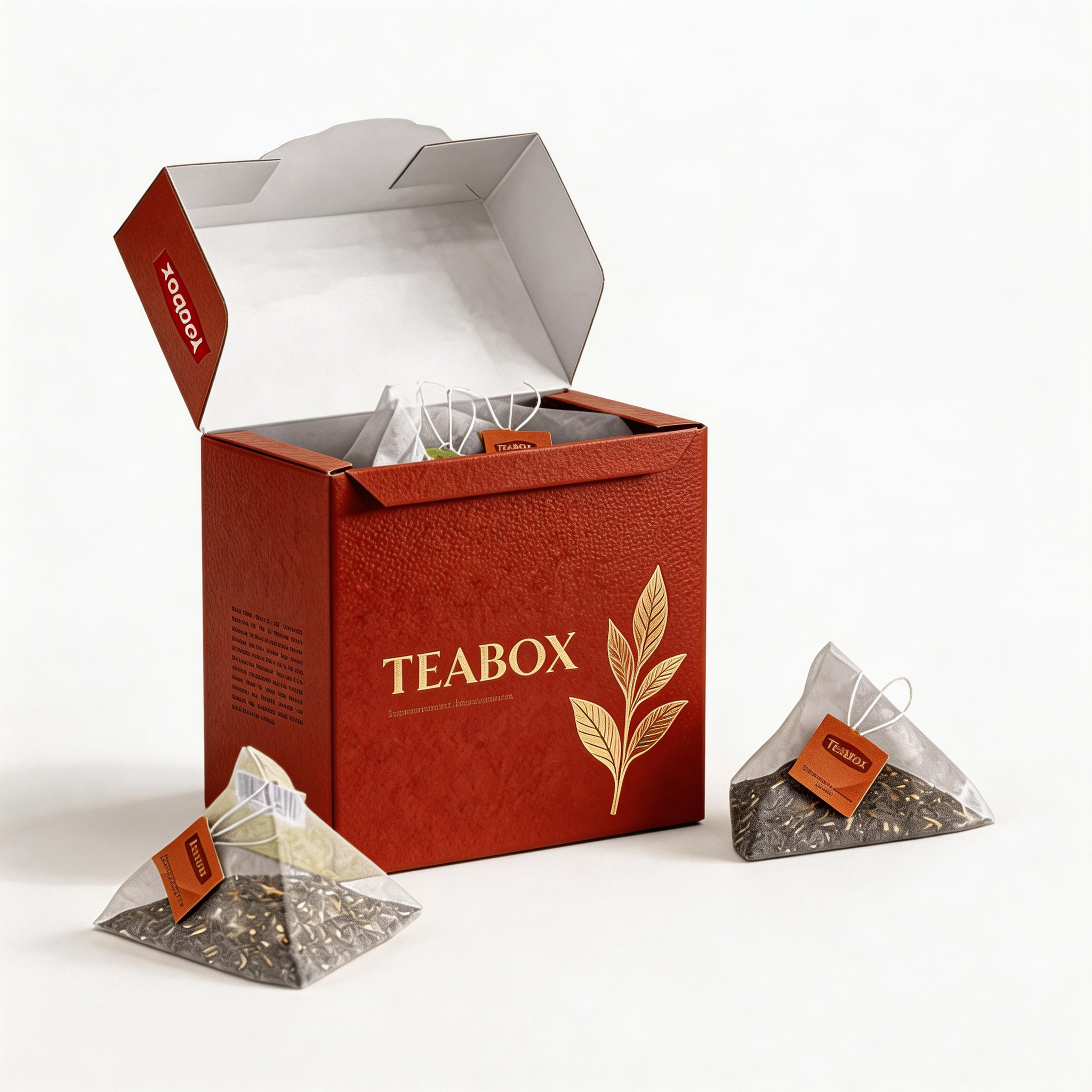 Custom Folding Box for Tea Bags Supplier