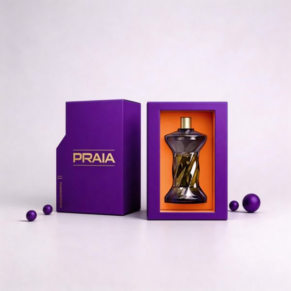 Custom Shape Perfume Boxes packaging illustration