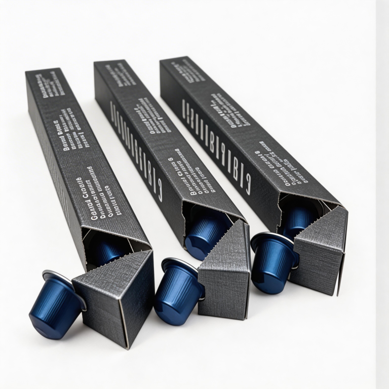 Custom Shaped Slim Tea Packaging Box