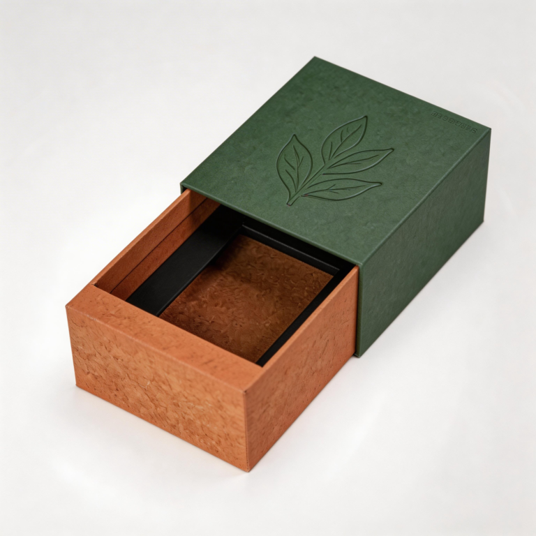 Eco-Friendly Drawer Style Tea Box