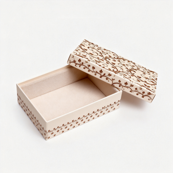 Luxury Shoe Gift Box packaging illustration