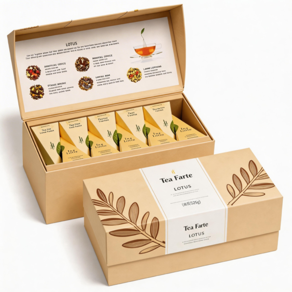 Luxury Tea Packaging packaging illustration