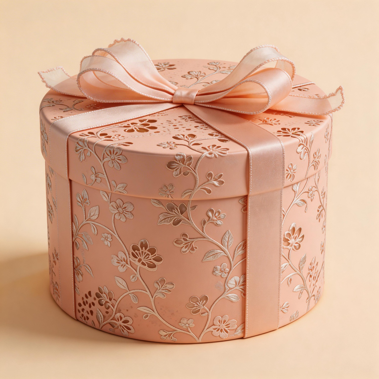 custom paper tube with ribbon factory