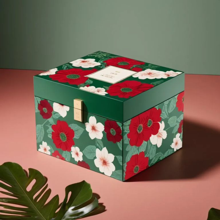 custom rigid box with Lock