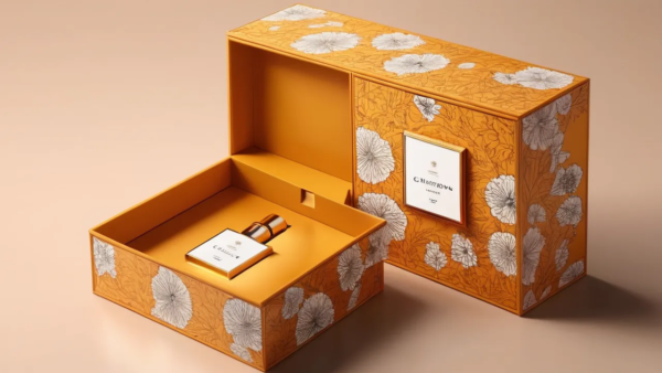 Custom Rigid Box packaging illustration
