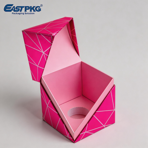 Unique Shape Perfume Boxes packaging illustration