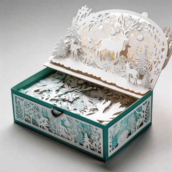 Custom Size Cosmetic Boxes packaging illustration