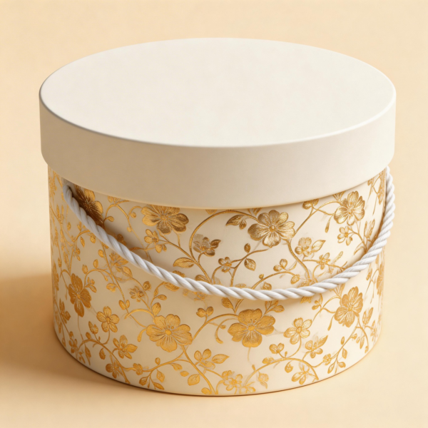 Luxury Paper Tube Boxes packaging illustration