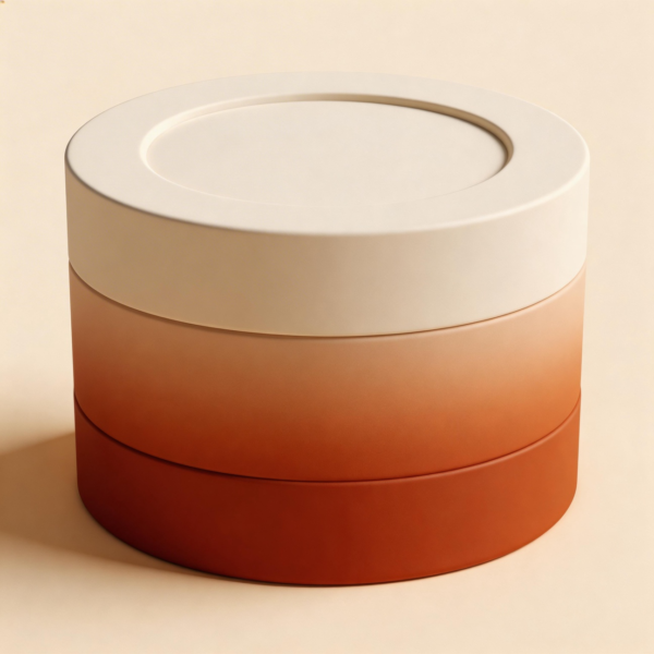 Apparel Packaging Round Box packaging illustration