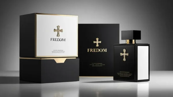 Rigid Boxes For Perfume packaging illustration