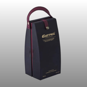 rigid boxes with leather wrap