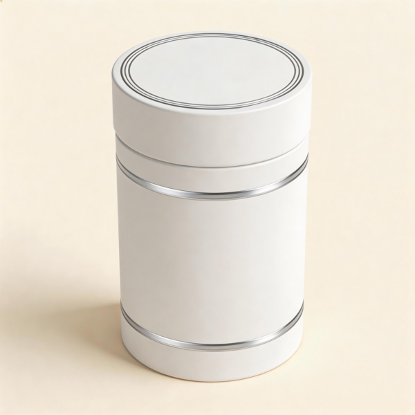 Rigid Cardboard Tubes packaging illustration